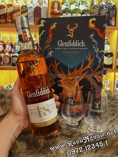 Rượu Glenfiddich 18YO Hộp Quà 2023