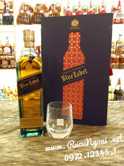 Rượu Johnnie Walker Blue Hộp Quà Tết 2021