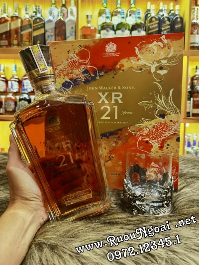 Rượu John Walker & Sons XR 21 Hộp Quà 2023