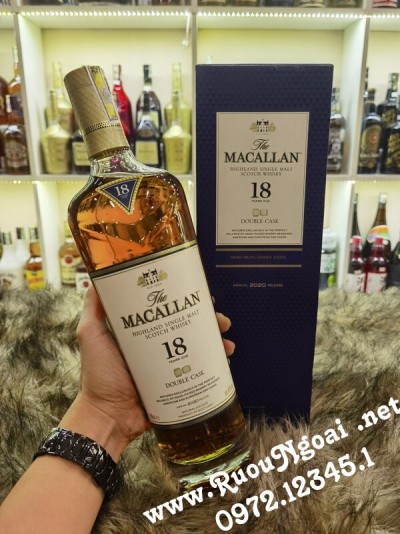 Rượu Macallan 18 Double Cask