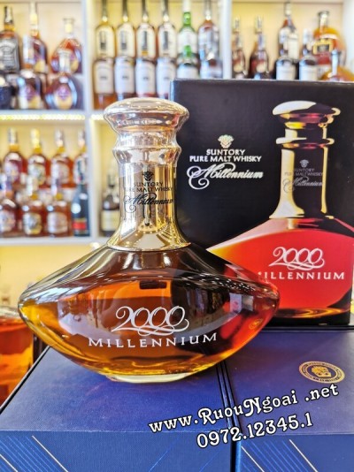 Rượu Suntory Pure Malt 2000 Millennium