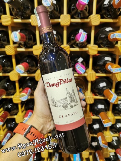 Rượu Vang Đà Lạt Classic Red Wine