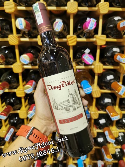 Rượu Vang Đà Lạt Export Red Wine